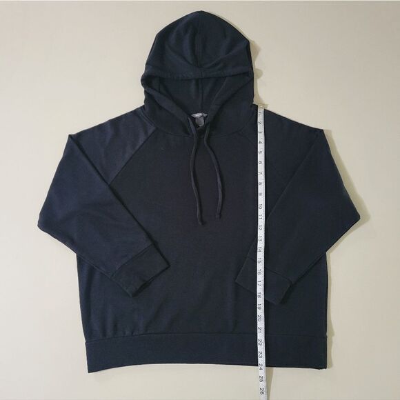 Eddie Bauer Women's Black Poly/Rayon Long Sleeve Pullover Hoodie - Picture 8 of 16